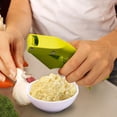 thumbnail image 4 of Meitianfacai Garlic Press Stainless Steel Garlic Press Rocker Garlic Press Cooking Device Garlic Cutter Garlic Press Rocker Garlic Chopper For Crushed Vegetables, 4 of 5