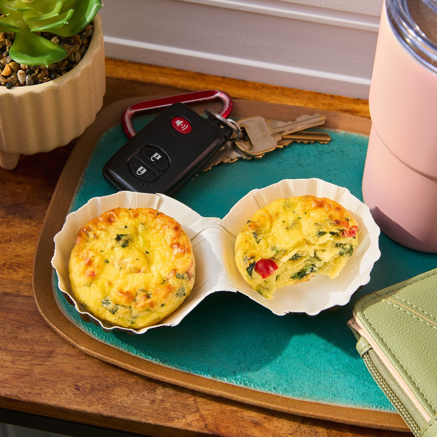 Schneiders Egg With Spinach, Red Pepper & Parmesan Breakfast Bites, 4 per pack, 224 g