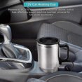 thumbnail image 5 of Car Heating Cup, Stainless Steel Travel Heating Cup, Electric Heated Coffee Mug For Heating Water, Coffee, Milk And Tea With Charger, 450ml, 12v, 5 of 5