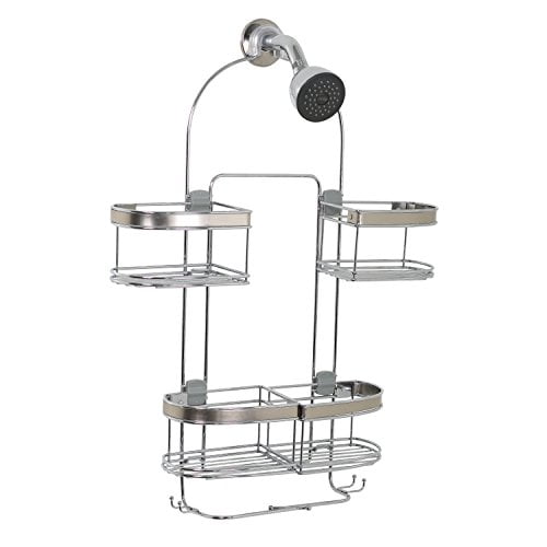 Zenna Home Caddy de Douche Extensible en Acier Inoxydable Antirouille