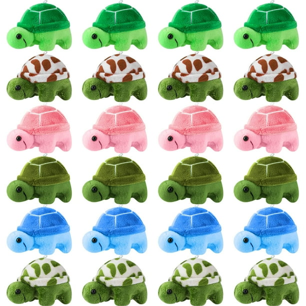 Set de 24 Peluches de Tortuga Pequeña HyDren para Niños