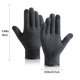 thumbnail image 5 of Guantes de punto de invierno para hombres y mujeres, guantes cálidos con forro polar a prueba de viento y pantalla táctil para ciclismo, equitación, trabajo, senderismo, esquí, 5 of 8