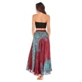 thumbnail image 2 of Falda larga Sexy para mujer, Faldas bohemias con flores bohemias, Faldas de cintura elástica, ropa de mujer, falda inferior para mujer, novedad, 2 of 5