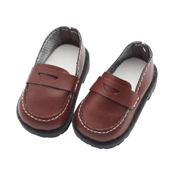 1 Pair Miniature Shoes Height Isometric Restoration Wearable Breathable Dress Up 20cm Mini Boot Doll Princess Shoes for Play House