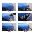 thumbnail image 3 of 8X Quick Release Push Hood Latch Button Car Pin Bonnet Lock Bumper Clip Latches Silver, 3 of 7