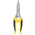 thumbnail image 2 of Easy Storage Shear Scissors, Wire Cutter, For Cable Leather Wire Yellow Black Handle 8in, 2 of 8