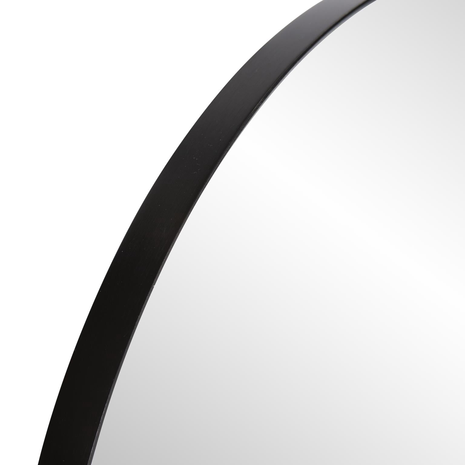 Tyler Dillon Stainless Steel Framed Wall Mirror, Van Buren Collection