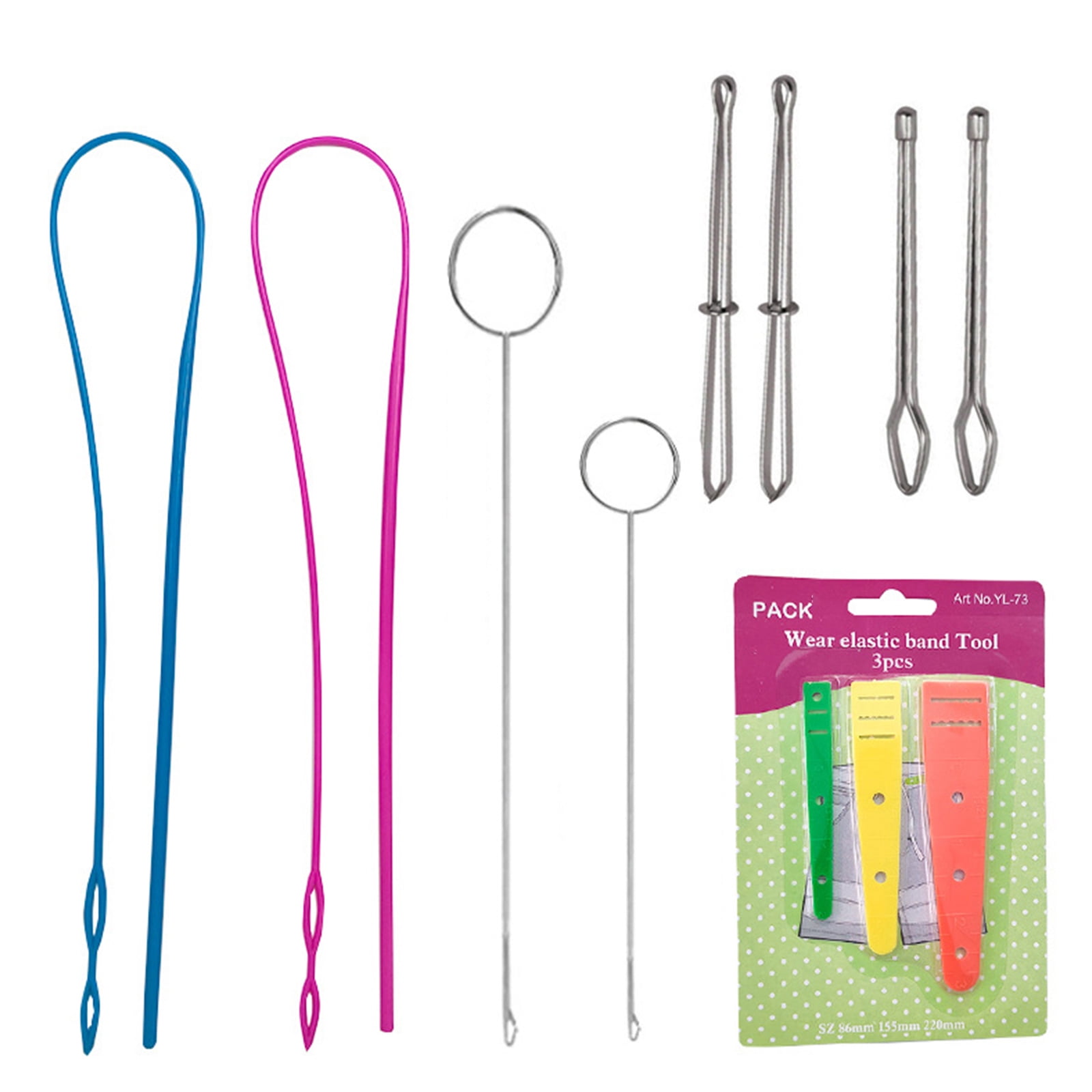 HOMEIU Easy Threader Drawstring Replacement Kits for Creative Threading