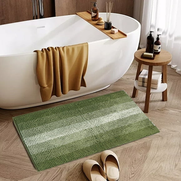 TIMIFIS Bathroom Rugs Absorbent Entrance Mat Bathroom Rug Water-Absorption Door Mat Non-Slip Foot Mat for Bathroom Shower Room Toilet - Ideal for Home Bath Mat