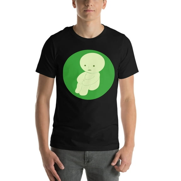 smiski lover, cute smiski, gift for best friend (Black, XS)