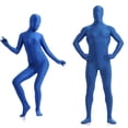 thumbnail image 2 of Disfraces Zentai personalizados Traje de cuerpo completo Traje de gato Disfraces de Halloween Mono para adultos Cremallera en la entrepierna Ojos abiertos Boca abierta, 2 of 5