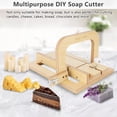 thumbnail image 4 of OIUR Wooden Soap Cutter Adjustable Single Wire Soap Slicer Professional Handmade Soap Butter Cheese Cutting Tool DIY Soap Making Supplies, 4 of 7