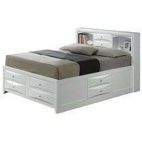 Marilla White King Panel Beds