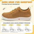 thumbnail image 6 of Barerun Toddler Barefoot Slip-On Tennis Shoes with Drawstring for Girls and Boys, 6 of 7