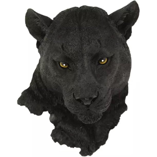 Estatua de cabeza de animal CHENSF para decoración de pared, para sala de estar, dormitorio, escultura de arte para interiores y exteriores, estilo escandinavo, decoración de interiores jamaiquina