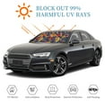 thumbnail image 4 of Kdxio Rock Music Print Windshield Sun Shade, Foldable Sun Blocker for Car,Truck,SUV Automotive Interior Sun Protection,Reflective Shade for Front Windshield(Medium), 4 of 6