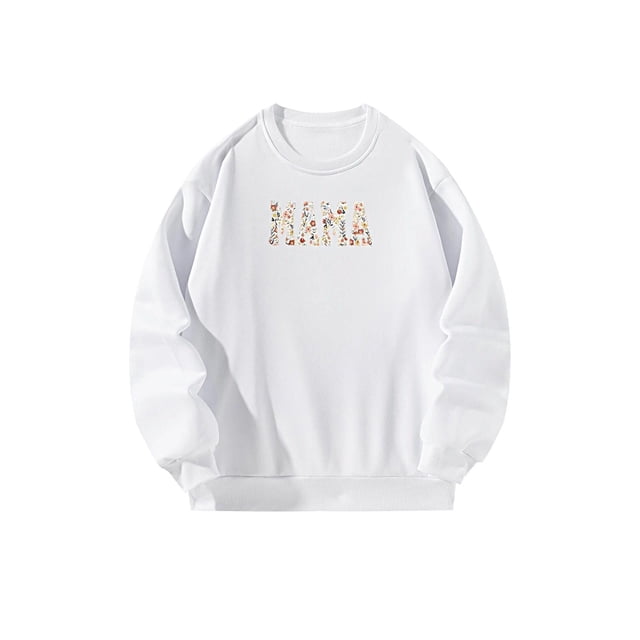 Sudadera para mujer Otoño Moda Manga larga Tops para deportes Caminar Entrenamiento Trabajo