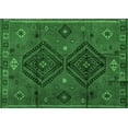 thumbnail image 1 of Ahgly Company Indoor Rectangle Southwestern Emerald Green Country Area Rugs, 7' x 9', 1 of 4