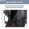 thumbnail image 4 of DIDADI Universal Shoes Cover with Zipper,Durable PVC Boot Covers,Waterproof & Anti-Slip Overshoes Cover,Outdoor Lightweight Rain Galoshes; Shoes Protectors for School Office Garden Farm in Rainy Days, 4 of 10