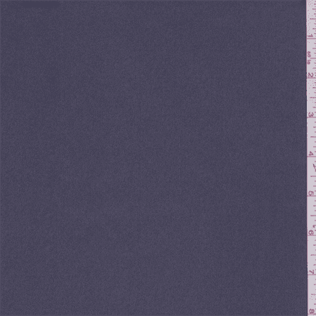 Dewberry Apparel - Dewberry Purple Crepe Back Satin, Fabric By the Yard