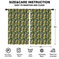 thumbnail image 2 of Blackout Kids Curtains,DarkGreen Cartoon Dinosaurs Eggs Pattern Childrens Insulated Curtains Set Of 2,Bedroom Essentials,Toddler Room Decor 52"x84", 2 of 5