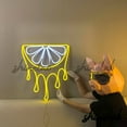 thumbnail image 3 of Shinelab Lemon Neon Sign, Lemon Dripping LED Light for Kitchen, or Bar Decor 14040, 3 of 4
