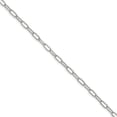 thumbnail image 2 of Chisel Stainless Steel Polished Elongated Open Link Paperclip + Bracelet - 6.5", 2 of 4