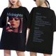 thumbnail image 2 of Camiseta de Taylor The Eras Tour para hombre y mujer, camisa 100% de algodón con estampado gráfico de manga corta, ropa de Hip Hop de gran tamaño, 2 of 4