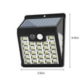 thumbnail image 3 of EGNMCR Solar Street Light, IP65 Waterproof Outdoor Solar Powered Street Lights Dusk To Dawning With Motion Sensor LED Floods Light For Parking Lot, Drive-way, 3 of 9