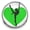 Green, variant on Choose Color | Dancer Heart Snap Jewelry Ginger Charm Button Fits Custom Necklaces, Bracelets