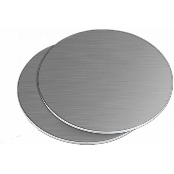 Gamvdout Stainless Steel Round Plate, 304 Disc Sheet, Round Corrosion Resistant Plate Sheet, Dia 100mm