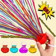 thumbnail image 4 of Wedding Confetti Poppers, Handheld Streamer Pull for Celebrations, Colorful Party Blaster for Receptions Anniversaries Festivals A, 4 of 6