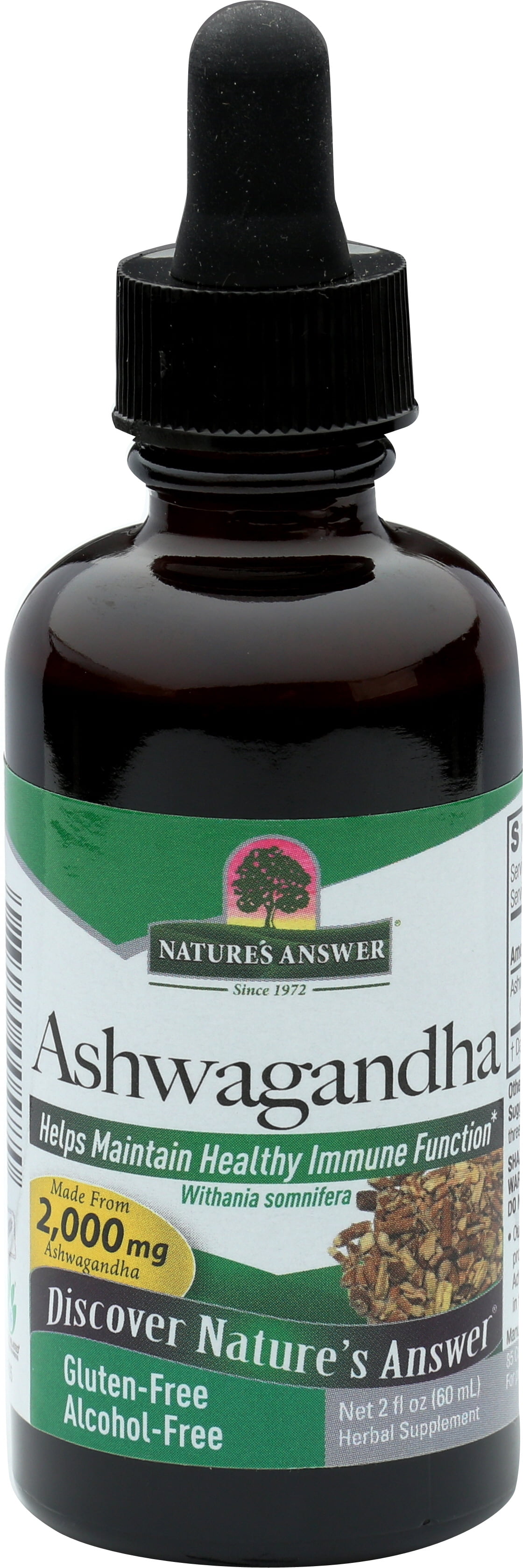 Nature's Answer Ashwagandha Withania Extract, 2 Fl Oz