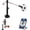 White, variant on 360 Soccer Trainer Solo Practice Equipment Adjustable Waist Belt Elastic Cord Ball Control Dribbling Passing Shooting Touch Training Aid Youth Kids Teens Adults