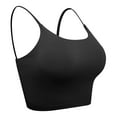 thumbnail image 7 of LELINTA 2 Pack Women's Workout Sports Bras Padded Medium Impact Sexy Back Support Gym Workout Fitness, 7 of 7