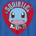 thumbnail image 2 of Boy's Pokemon Squirtle Rocks Graphic Tee Royal Blue X Large, 2 of 5