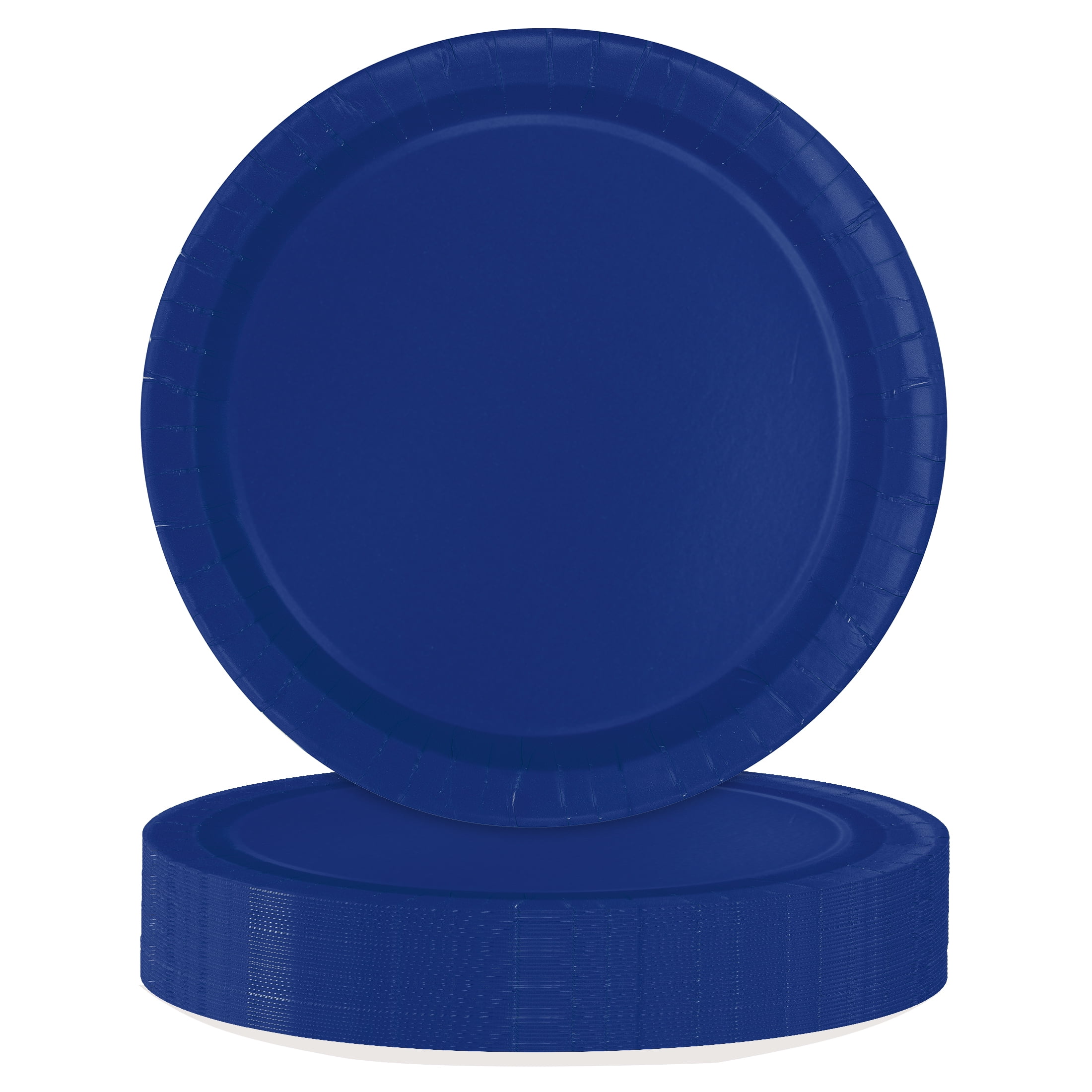 55CT 9IN Navy Dinner Paper Plates by Way To Celebrate