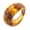 Deep coffee, variant on Stylish V Shaped Resin Rings With Gradient Color Finger Accessories For Everyday Wear Fashion Jewelry Gift