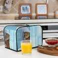 thumbnail image 6 of Haiem Funny Cat Taking a Bath Print Toaster Covers 2 Slice Wide Slot,Bread Dust Cover & Fingerprint Protection,Bread Machine Cover,Appliance Covers, 6 of 7