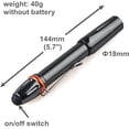 thumbnail image 2 of UV flashlight UV flashlight pen light detector 395nm UV flashlight LED pen light, 2 of 5