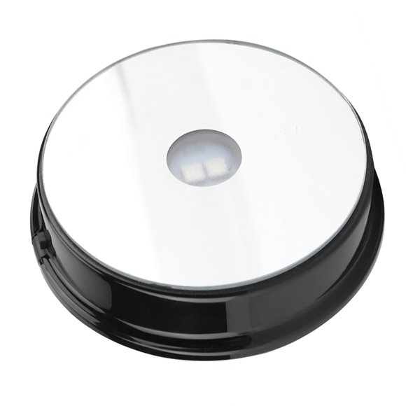 Soporte de base de luz LED, base de luz LED de siete colores Base de luz LED Base LED redonda Verdadera excelencia