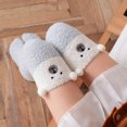 thumbnail image 6 of Baqcunre Clearance! Long Socks Thigh High Cotton Socks, Fuzzy Over Knee Cartoon Thigh-High Home Socks Winter Socks Socks Women's Warm High Leggings Warm Socks, Socks for Women, Mens Socks, 6 of 8
