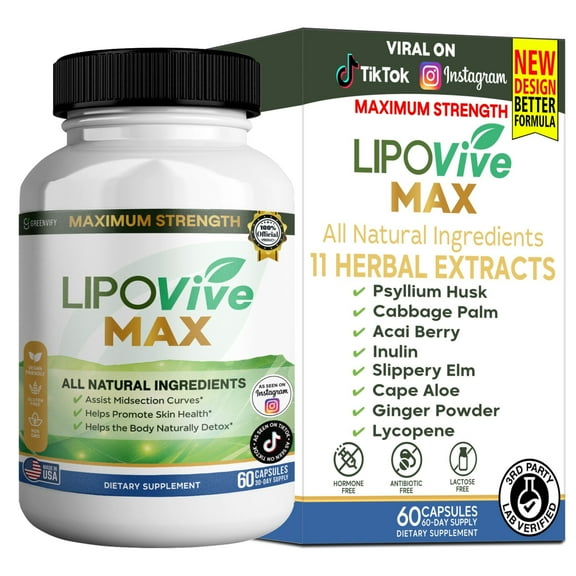 GreenVify LIPOVive Max, Max Detox