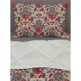 thumbnail image 3 of Hamsa Comforter & Sham Bedding Set, Ornamental Pattern Colorful Sketch Design, 3 pcs Duvet Set Microfiber Filling Quilt, 5 Sizes, Multicolor, by Ambesonne, 3 of 4