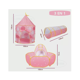 thumbnail image 2 of Castillos Para Niñas Casita De Campaña Con Accesorios Rosa, 2 of 5