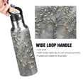 thumbnail image 4 of Metal Tree Sports Bottle with Straw Stainless Steel Water Jug Portable Thermal Cup Leak-proof 600ML, 4 of 9