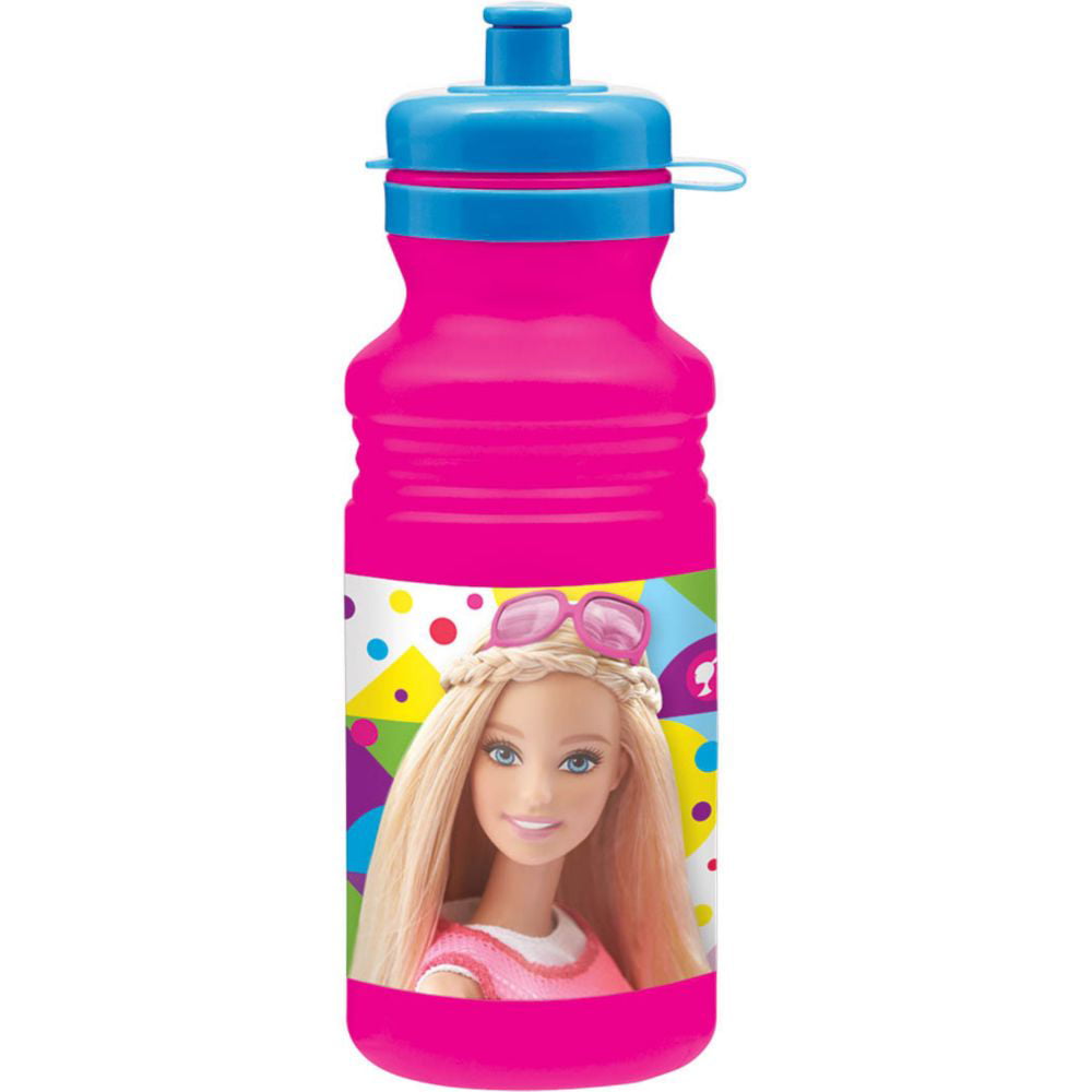 Barbie 'Sparkle' Plastic Water Bottle 