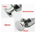 thumbnail image 5 of Mini Straight Pneumatic Hammer Alloy Steel Hardened Massage Hammer Shoe Edge Shaping Hammer Shoe Beater ,Sturdy Time Proof, 5 of 6