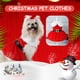 thumbnail image 2 of Vestido navideño para perros Linda falda para perros de Papá Noel cómoda para perros pequeños y medianos FLhrweasw Nuevo, 2 of 9