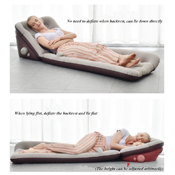 Deep air outlet bed